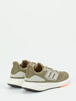 Adidas – Laufschuh aus Textilmesh olivgrün