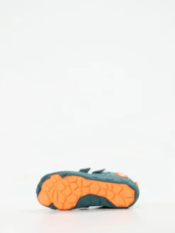 Affenzahn – Barfuß-Klettschuhe aus Mesh-Textil aquagrün