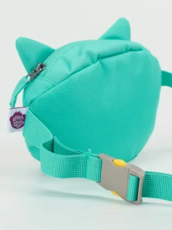 Affenzahn – Gürteltasche aus Textil in Türkisgrün