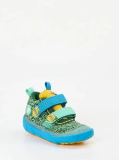 Affenzahn – Kinder-Barfußschuh aus Textil grün