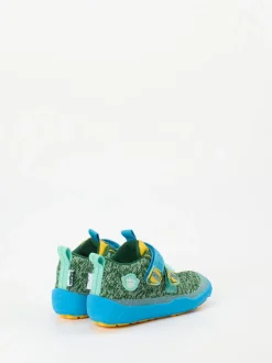 Affenzahn – Kinder-Barfußschuh aus Textil grün