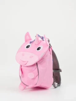 Affenzahn – Kindergartenrucksack aus Textil rosa
