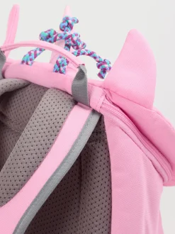 Affenzahn – Kindergartenrucksack aus Textil rosa