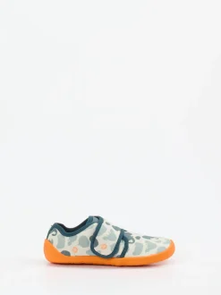 Affenzahn – Kinder-Hausschuh aus Textil Orange