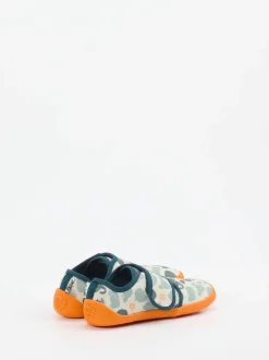 Affenzahn – Kinder-Hausschuh aus Textil Orange
