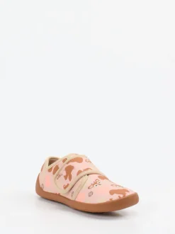 Affenzahn – Kinder-Hausschuh aus Textil Rosé