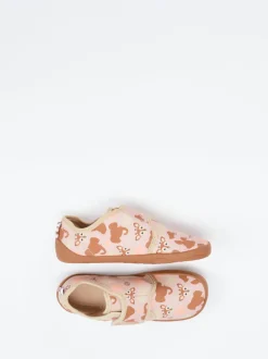 Affenzahn – Kinder-Hausschuh aus Textil Rosé