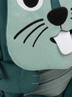 Affenzahn – Kinderrucksack aus Textil in Petrolgrün