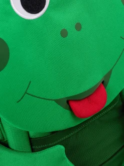Affenzahn – Kinderrucksack aus Textil mit Froschmotiv