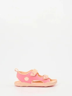 Affenzahn – Kindersandalen aus Textil in Rosa