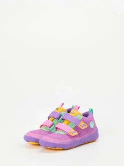 Affenzahn – Kinder-Sneaker aus gestricktem Textil Pink-Violett