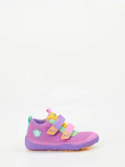 Affenzahn – Kinder-Sneaker aus gestricktem Textil Pink-Violett