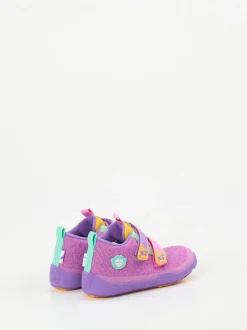 Affenzahn – Kinder-Sneaker aus gestricktem Textil Pink-Violett