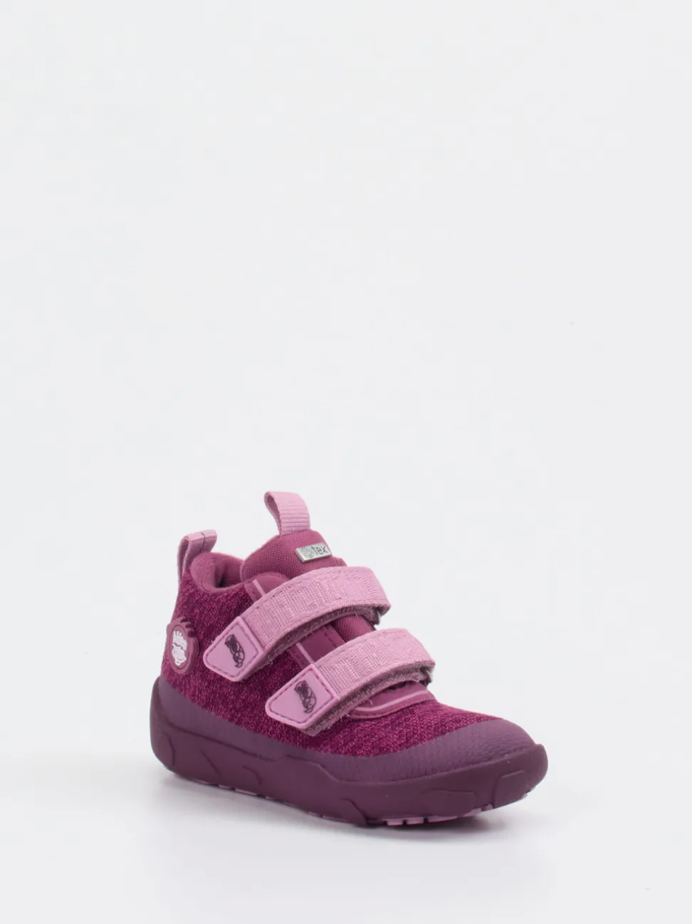 Affenzahn – Kindersneaker aus gestricktem Textil pink