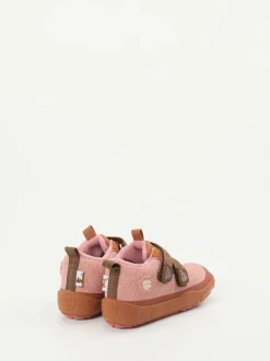 Affenzahn – Kinder-Sneaker aus Textil in Altrosa