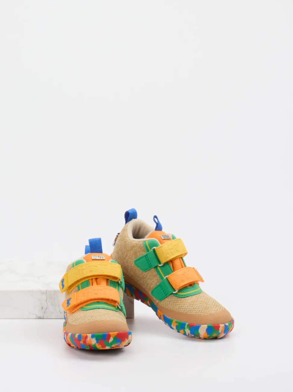 Affenzahn – Kindersneaker aus Textil in Beige