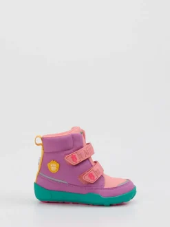 Affenzahn – Kinder-Winterboots aus Textil Pfirsichrosa