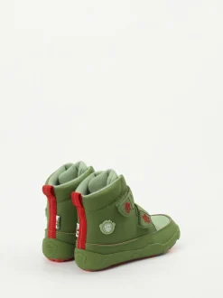 Affenzahn – Kinder-Winterboots aus Textil olivgrün