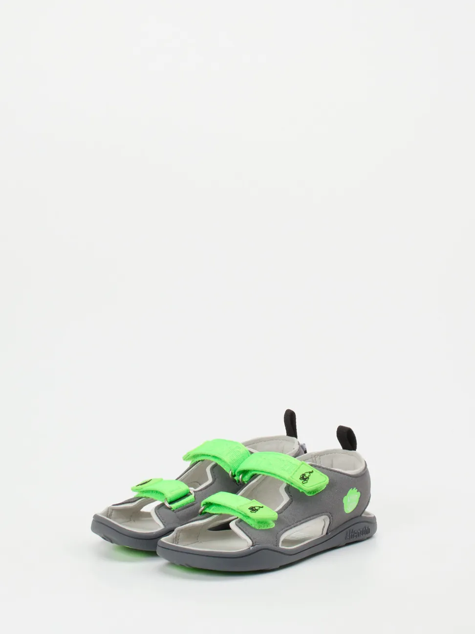 Affenzahn – Klettsandalen aus Textil in Grau