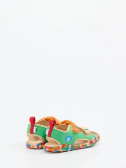 Affenzahn – Klettsandalen aus Textil grasgrün