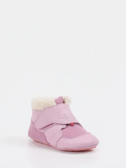 Affenzahn – Krabbelschuh aus Kalbleder Rosa