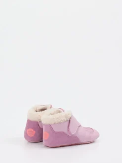 Affenzahn – Krabbelschuh aus Kalbleder Rosa