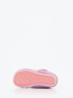 Affenzahn – Krabbelschuh aus Kalbleder Rosa