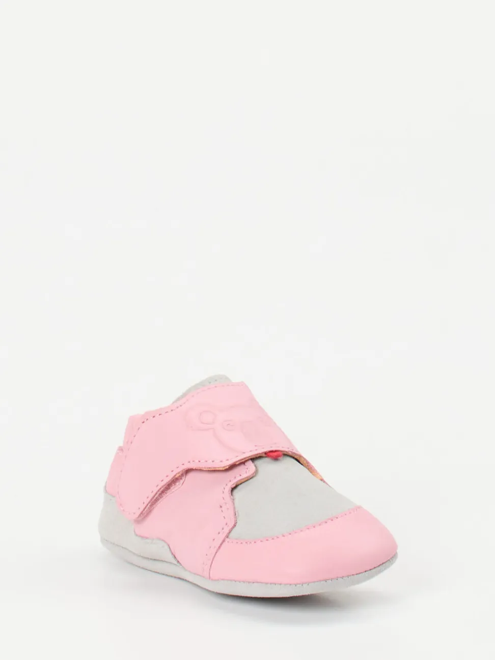 Affenzahn – Krabbelschuhe aus Glattleder rosa
