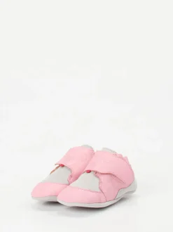 Affenzahn – Krabbelschuhe aus Glattleder rosa