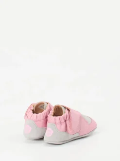 Affenzahn – Krabbelschuhe aus Glattleder rosa
