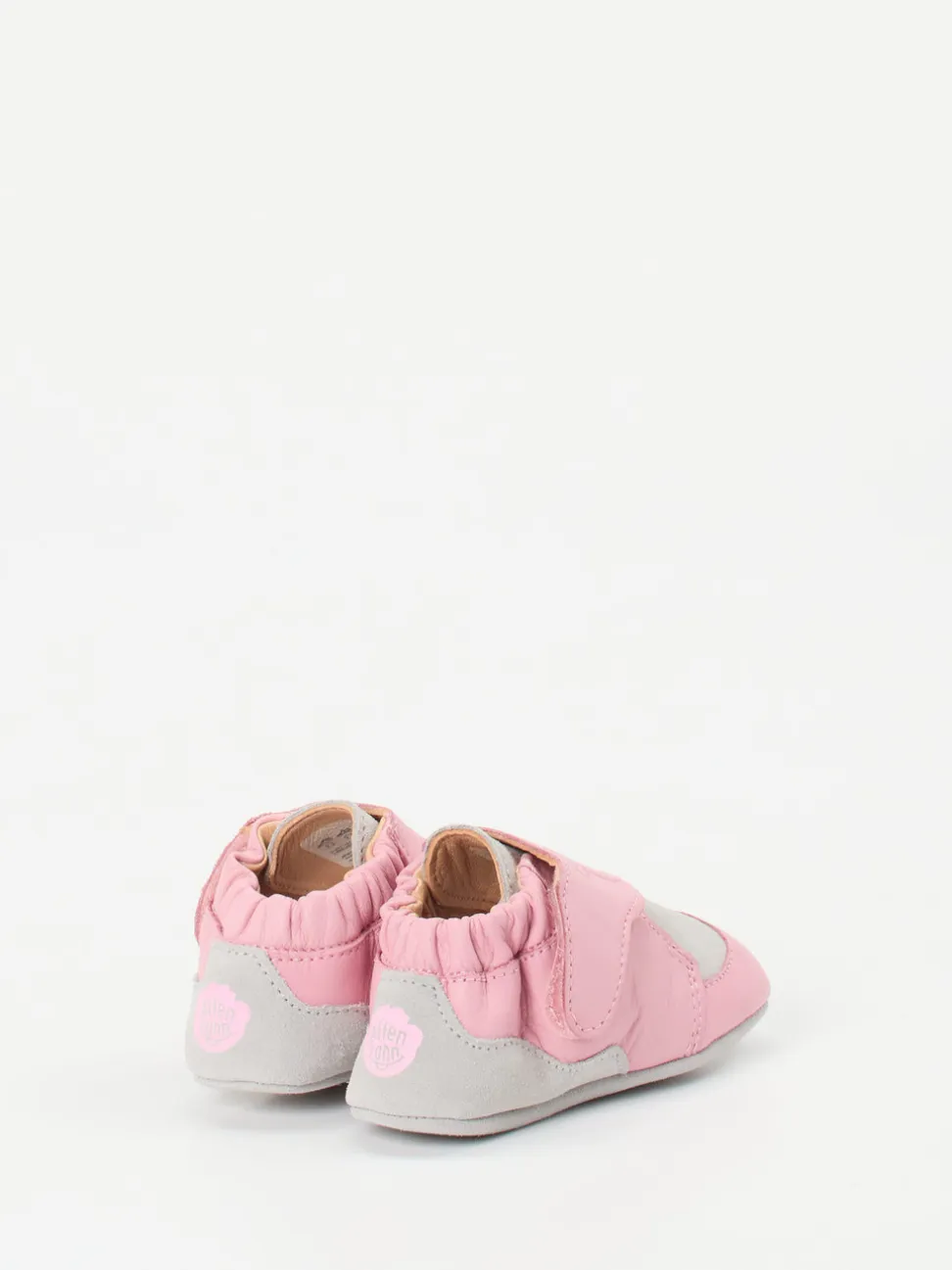 Affenzahn – Krabbelschuhe aus Glattleder rosa