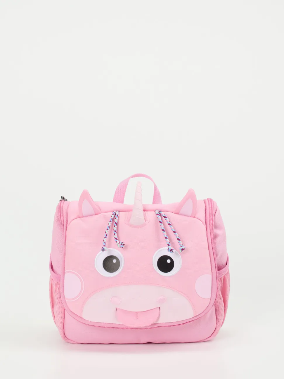 Affenzahn – Kulturtasche aus Textil in Rosa