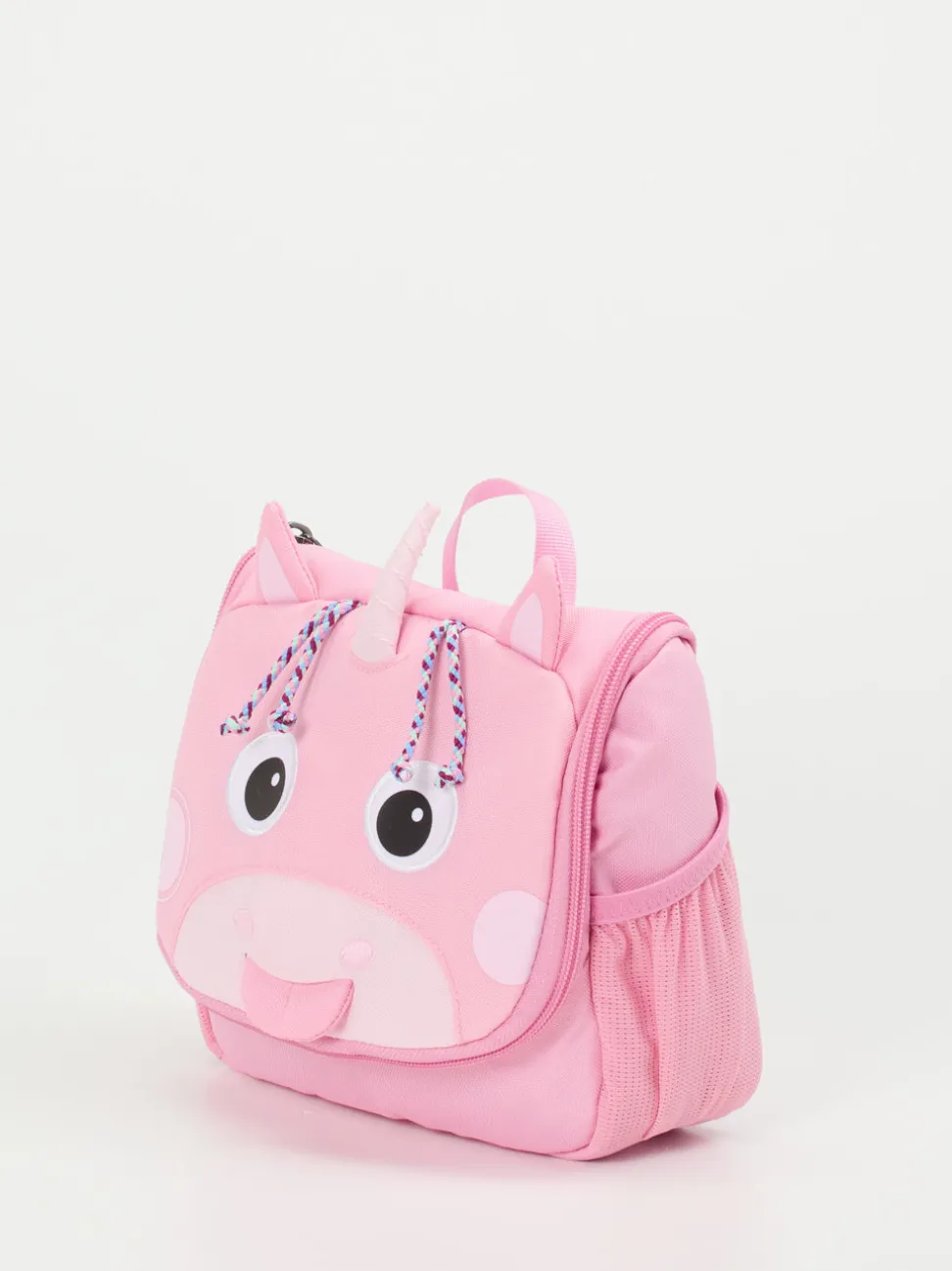 Affenzahn – Kulturtasche aus Textil in Rosa