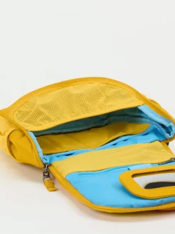 Affenzahn – Kulturtasche aus Textil in Gelb