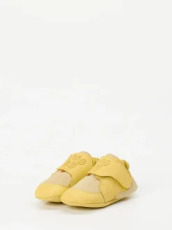 Affenzahn – Lauflernschuhe aus Kalbleder Pastellgelb