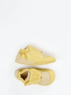 Affenzahn – Lauflernschuhe aus Kalbleder Pastellgelb