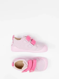Affenzahn – Lauflernschuhe aus Veloursleder Hellrosa