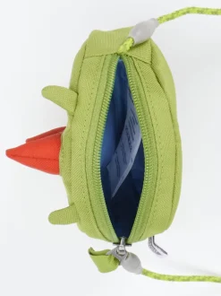 Affenzahn – Mini-Brustbeutel aus Textil in Apfelgrün