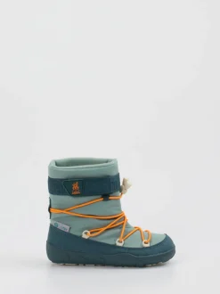 Affenzahn – Winterboots aus Textil in Blaugrau