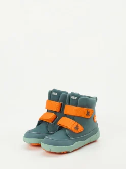 Affenzahn – Winterboots aus Textil in Petrolgrün