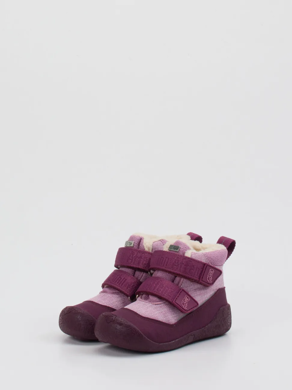 Affenzahn – Winterboots aus Textil in Beerenrot