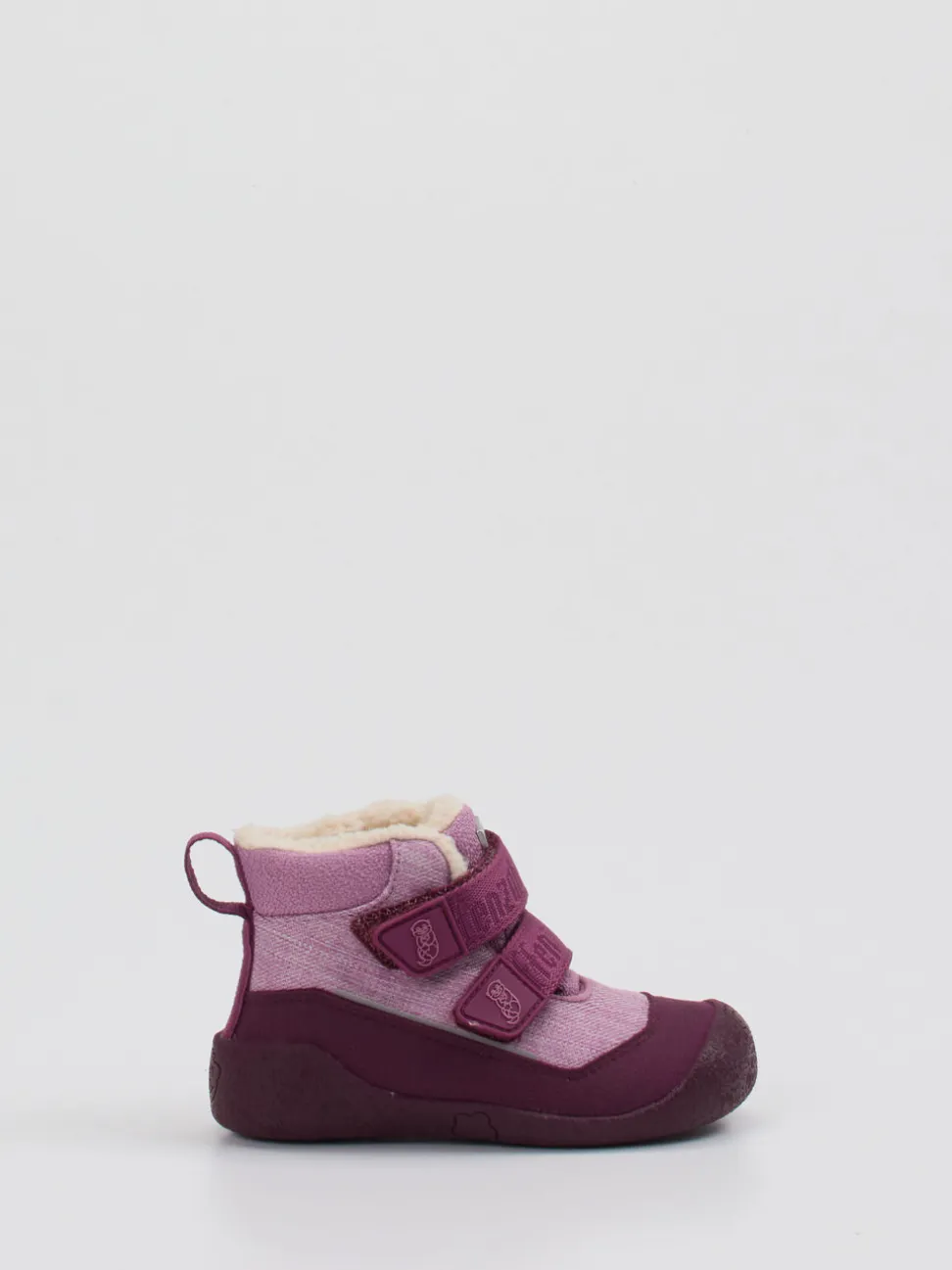 Affenzahn – Winterboots aus Textil in Beerenrot