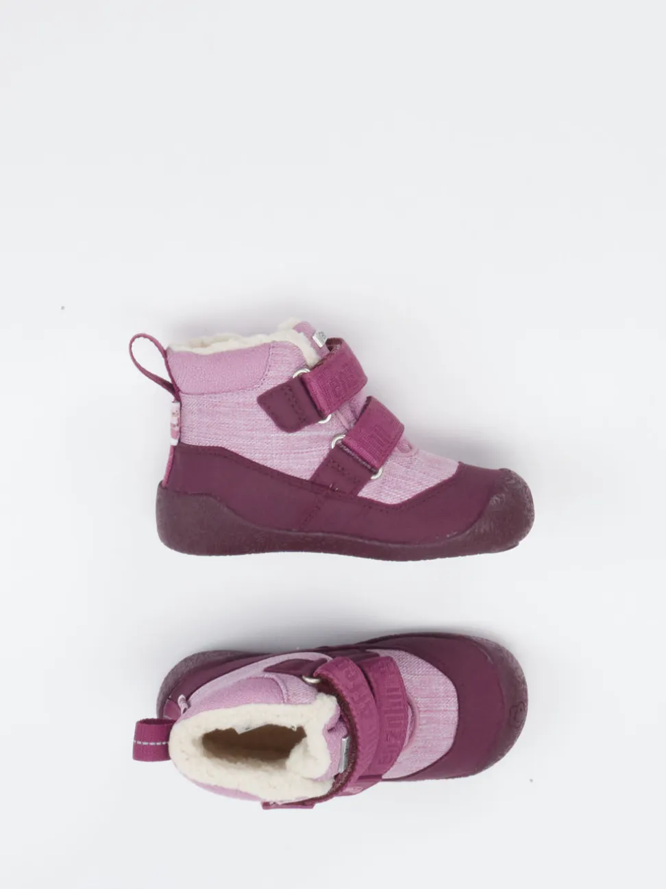Affenzahn – Winterboots aus Textil in Beerenrot