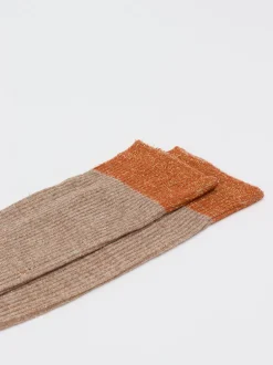 Alto Milano – Damensocken aus Textil mit Glitzereffekt