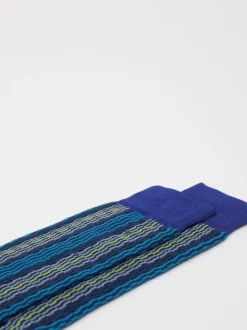 Alto Milano – Freizeitsocken aus Textil mit Streifen