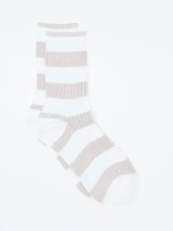 Alto Milano – Freizeitsocken aus Textil mit Lurex