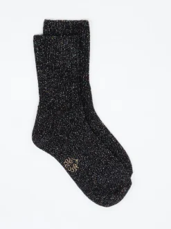 Alto Milano – Freizeitsocken aus Textil mit Glitzergarn