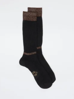 Alto Milano – Socken aus Textil mit Lurex-Effekt