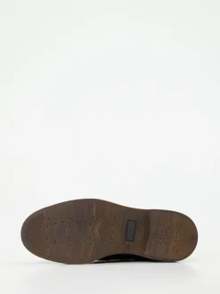 Ambitious – Brogue Boots aus Kalbleder und Tweed