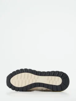 Ambitious – Retro-Sneaker aus Veloursleder beige